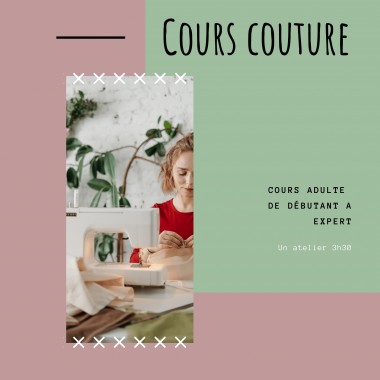 Cours de couture adulte