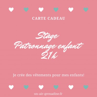 BON CADEAU stage patronnage Enfant